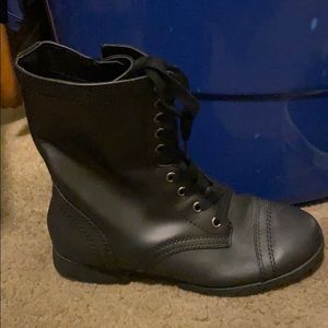 Black boots